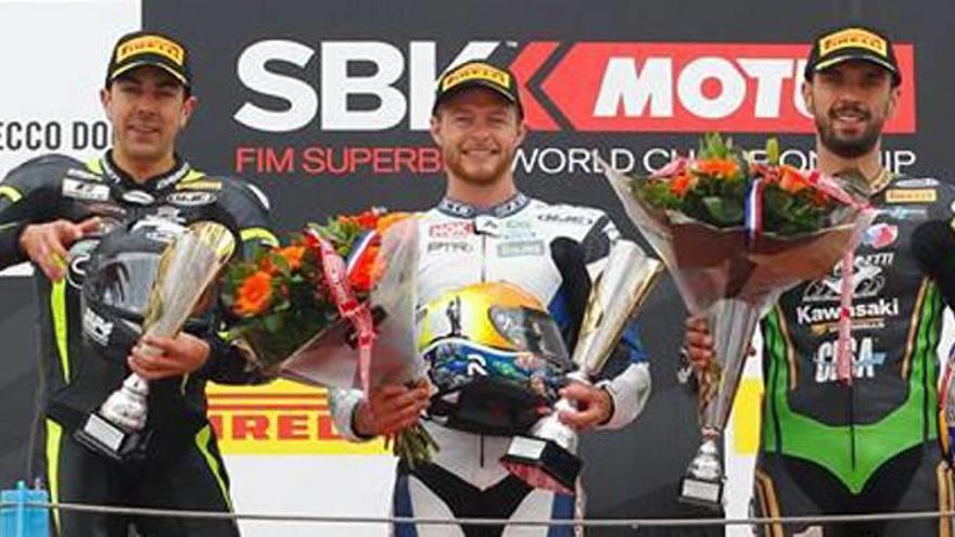 Victoria del benissero Kyle Smith en Assen