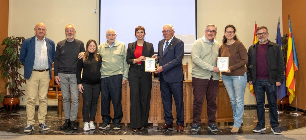 Presentación del libro de los cien años de la SAM de Benifaió.