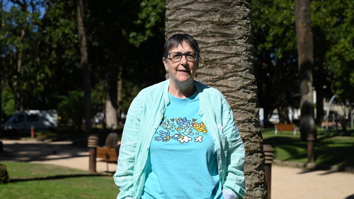 Angela Paz, premiada por Amigos de Pontevedra