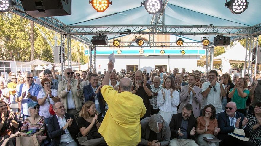 Biel Mesquida, en la Setmana del Llibre en Català de Barcelona: "Hay que militar contra el oscurantismo"