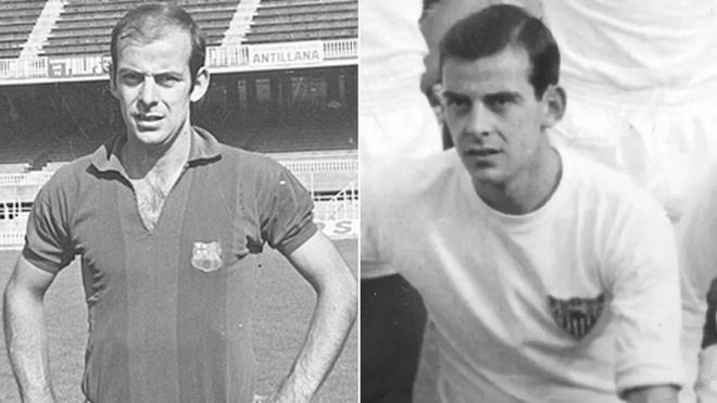 Chus Pereda jugó muy joven en el Sevilla y triunfó en el Barça de los 60