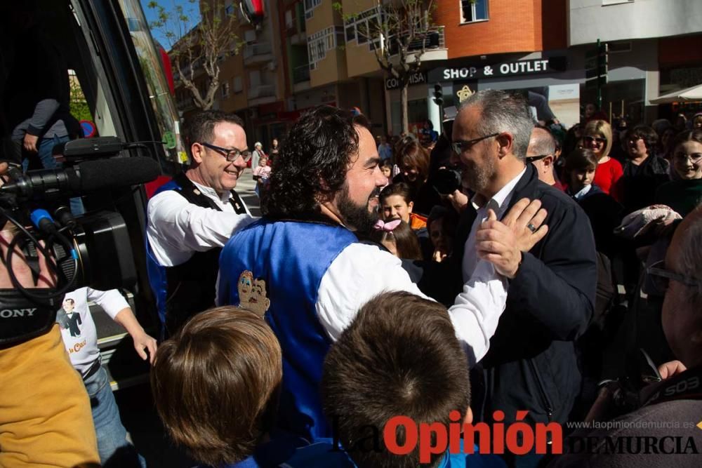 Llegada del Tío de la Pita a Caravaca