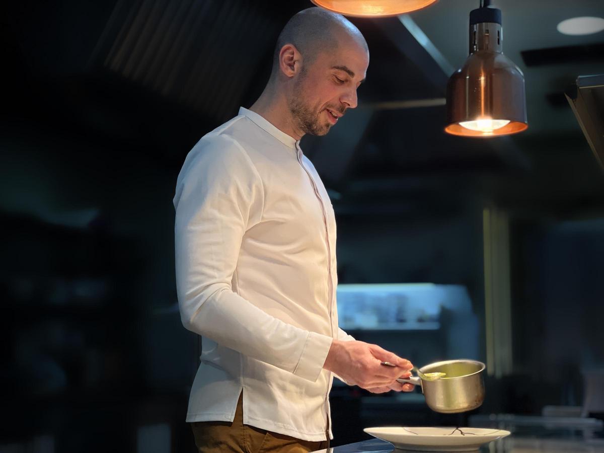 El chef francés Romain Lascarides del restaurante Allégorie de Madrid.