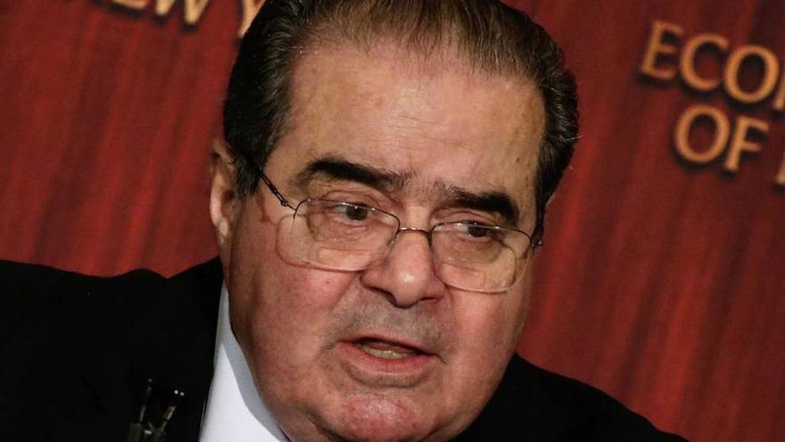 El juez Scalia, en una foto tomada en Nueva York el pasado día 8.