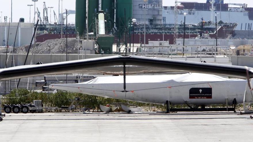 El Consorcio se interesa por el Alinghi para exhibirlo en la Marina
