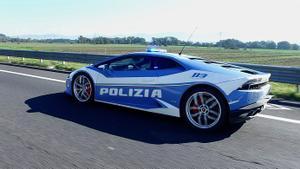 La Polizia Stradale en Italia va con Lamborghini