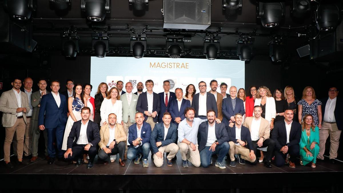 La clausura de la actual edición de Magistrae ha tenido lugar en esta mañana en Odiseo y ha contado con la presencia de Luis Alberto Marín, Consejero de Economía de la Región de Murcia