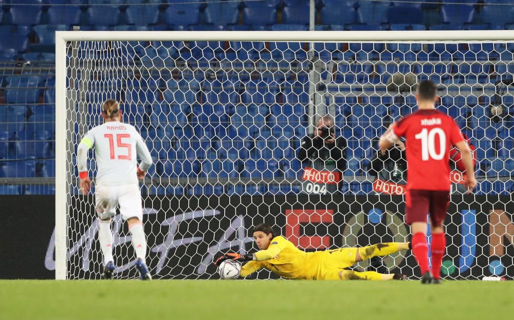 Suiza - España (1-1)