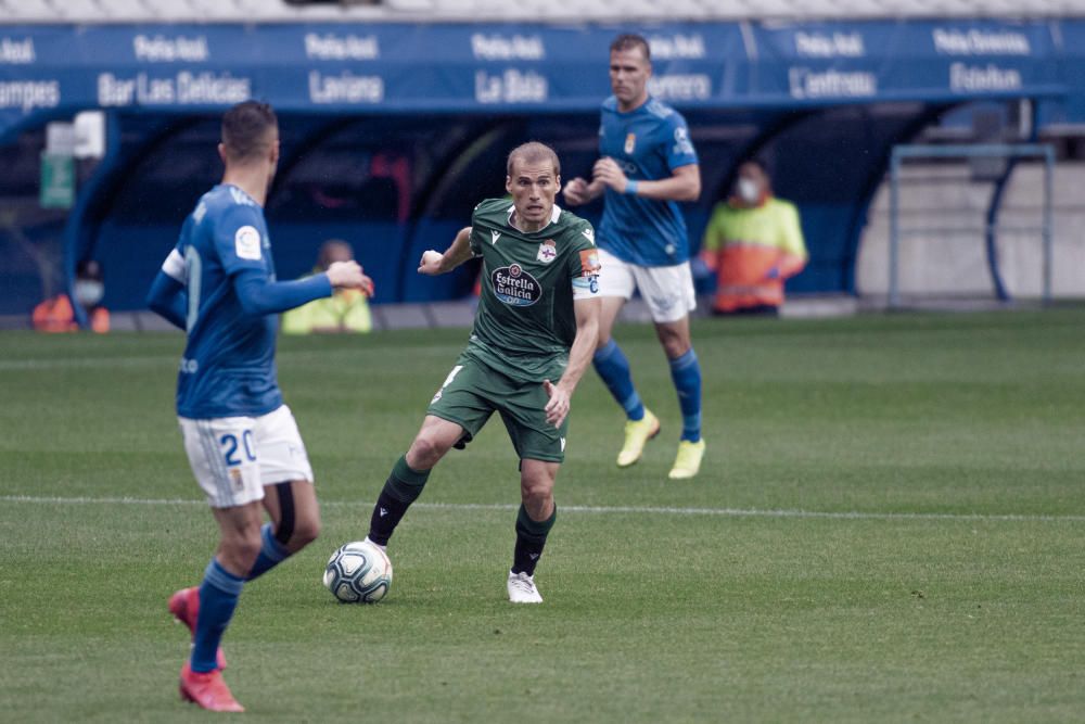 El Dépor saca un empate de su visita a Oviedo: 2-2