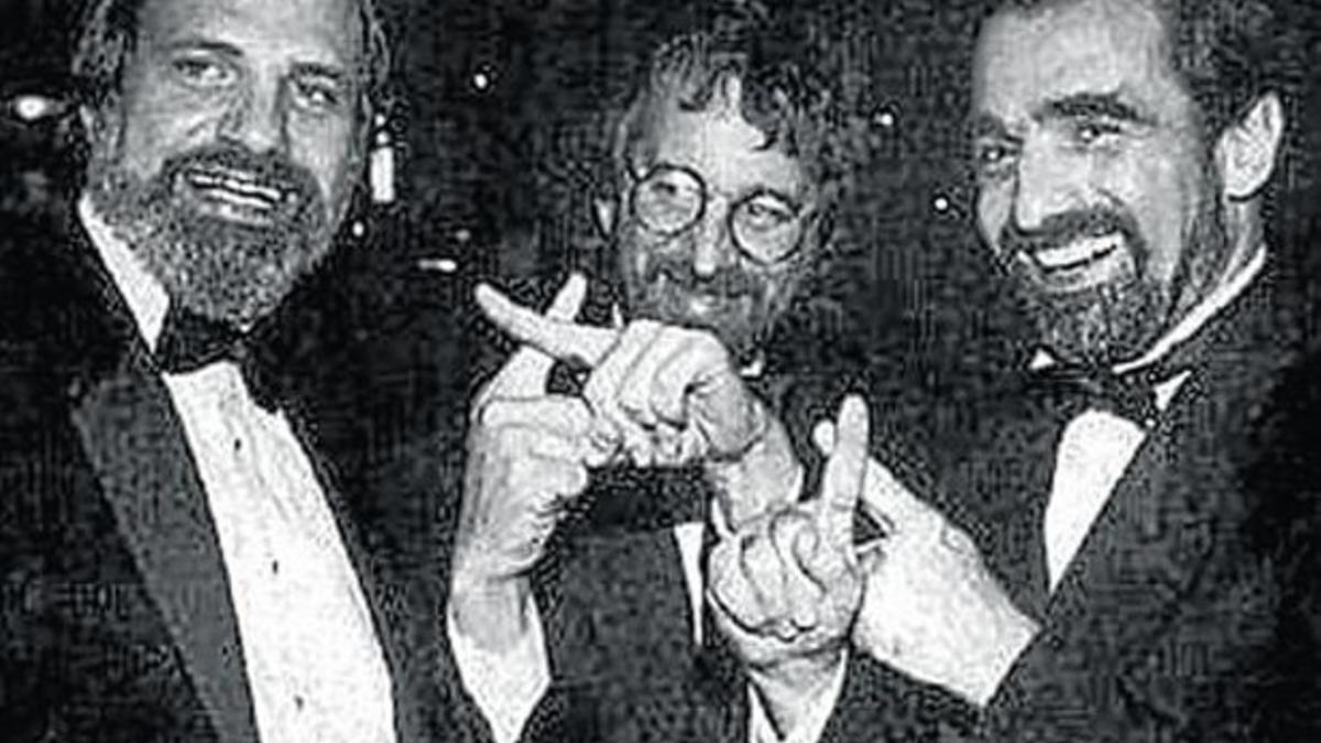 Brian de Palma, Steven Spielberg y Martin Scorsese, en los años 70.