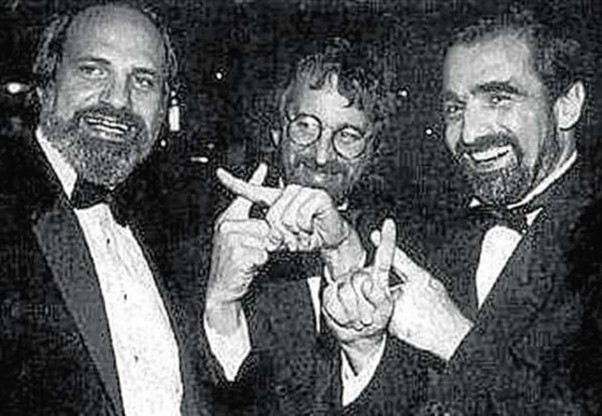 Brian de Palma, Steven Spielberg i Martin Scorsese, als anys 70.