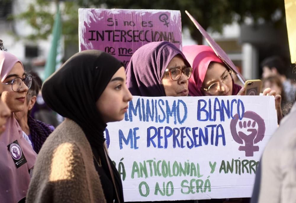 8M en Murcia (manifestación de la tarde)