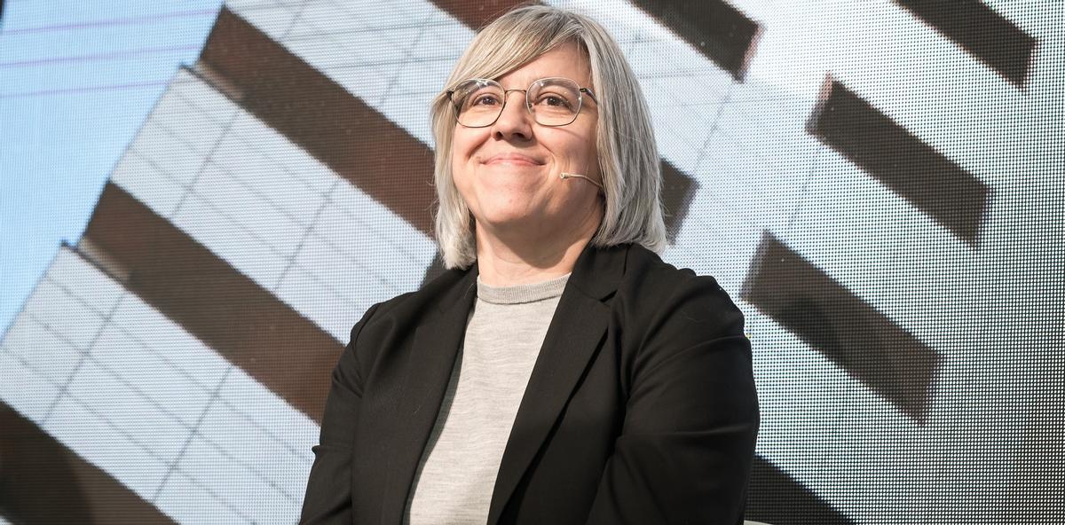 La presidenta de Casa 47 Leire Iglesias.