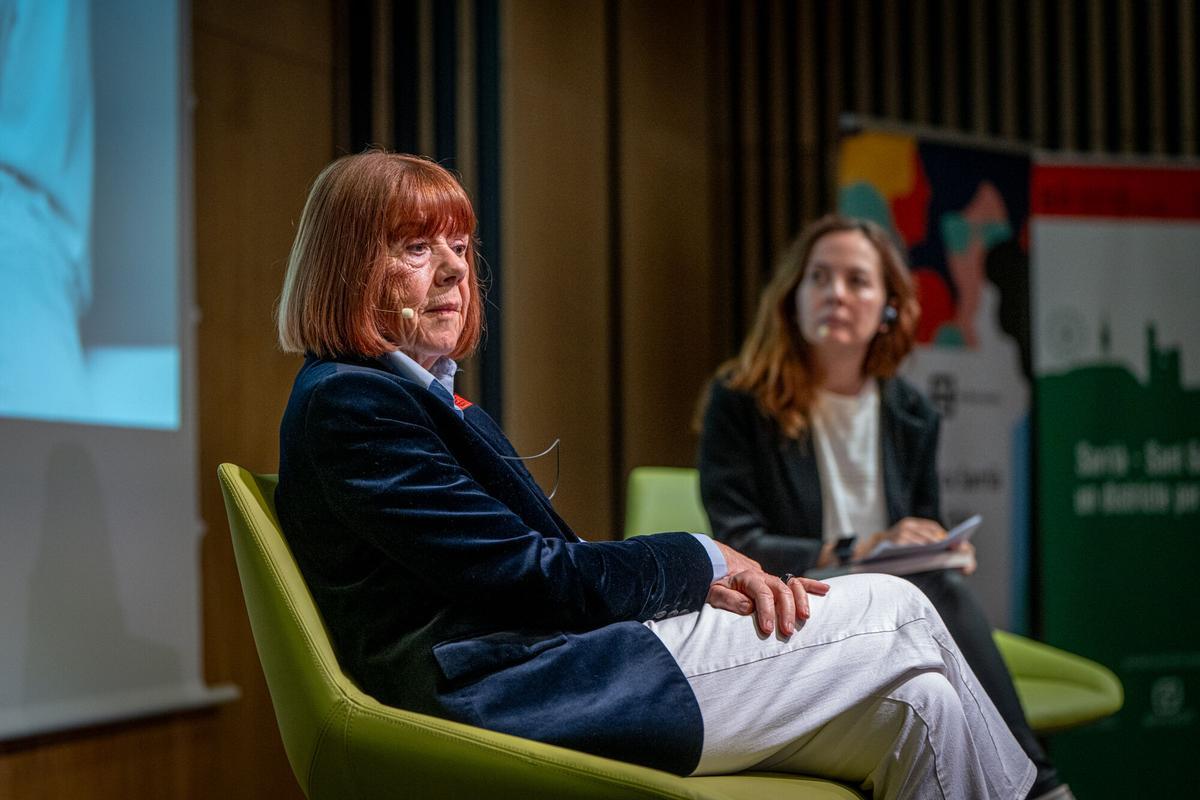 Gisèle Pelicot, durante el acto de presentación de su libro