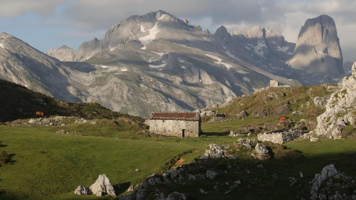 Una majada de pastores en los Picos de Europa