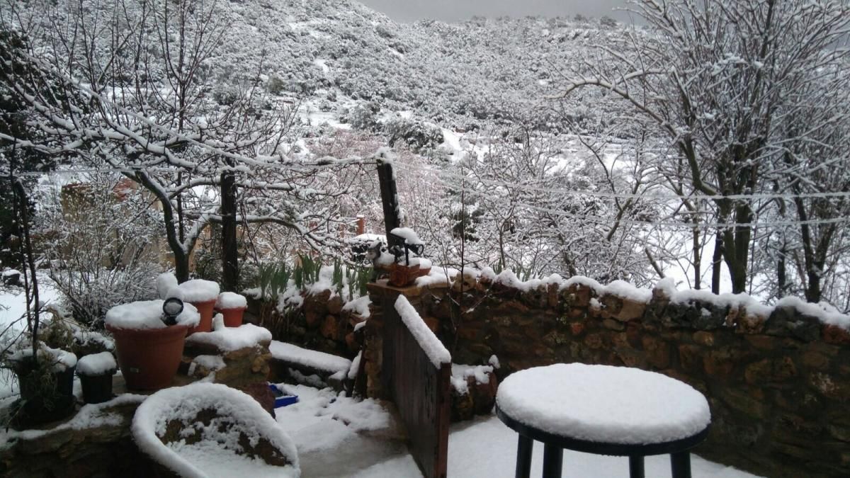 Nieve y lluvia en Castellón