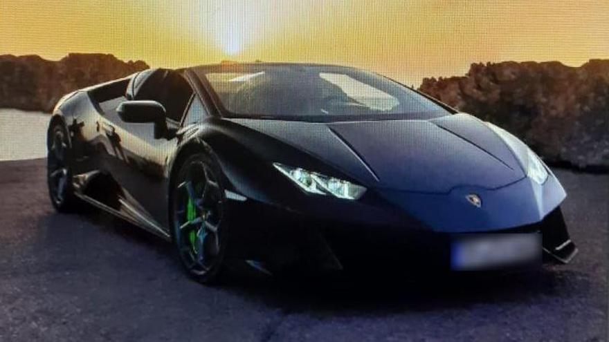 Polizei sucht Lamborghini auf Mallorca - Haben Sie ihn gesehen?