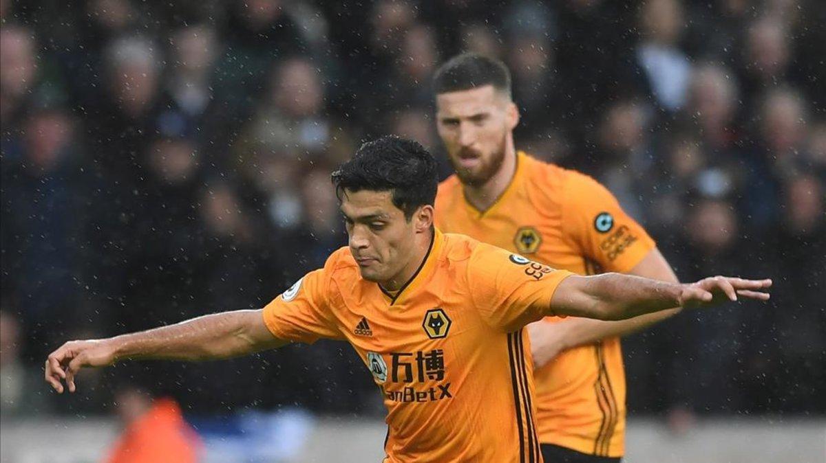 Raúl Jiménez, delantero del Wolverhampton