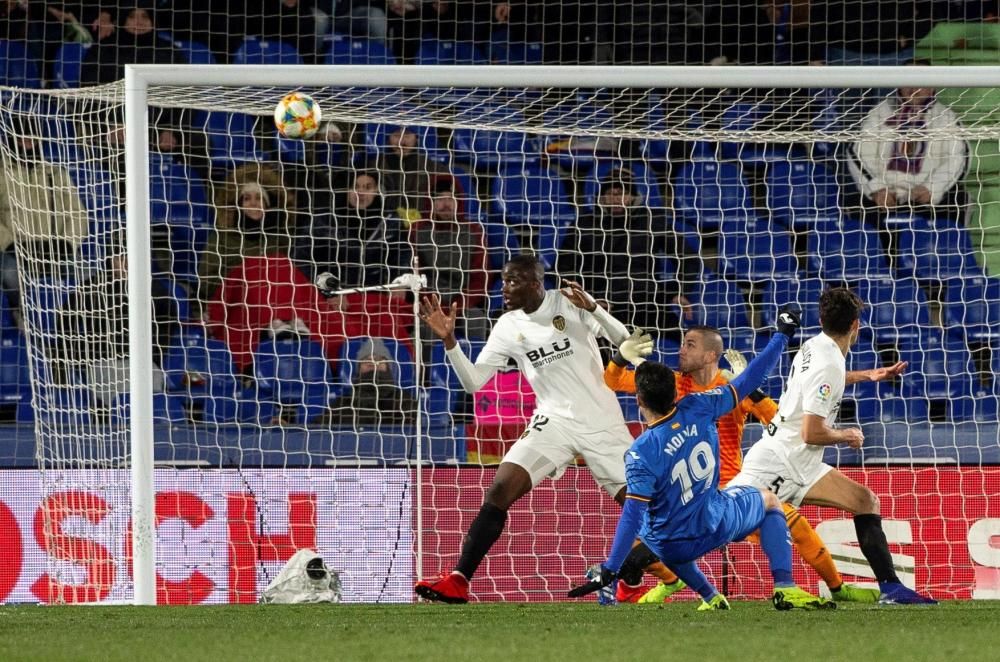 Getafe CF - Valencia CF, en imágenes