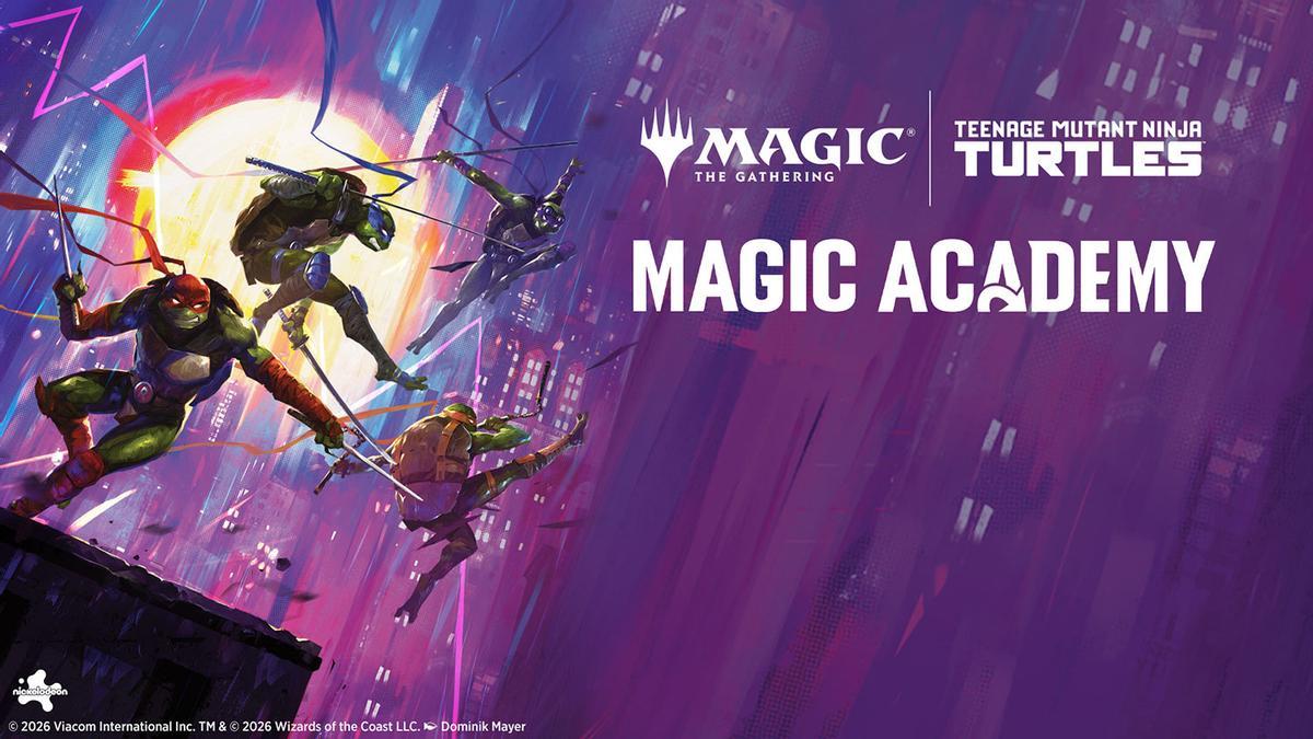 Magic Academy tortugas ninja