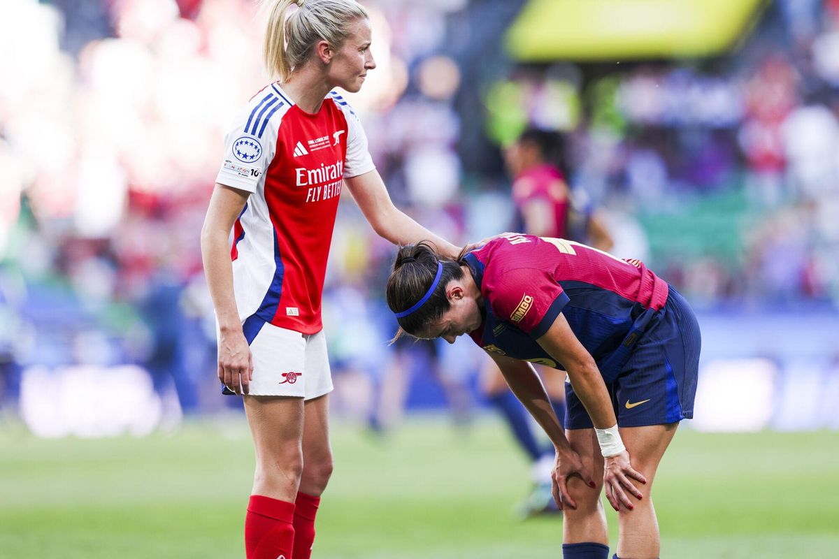 Les imatges de lArsenal - Barça de la final de la Champions femenina