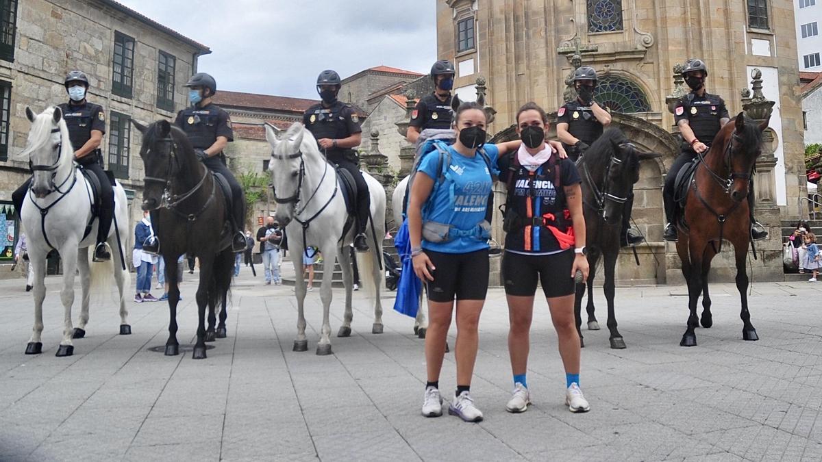 "Patrulla equina" para proteger a los peregrinos del Camino