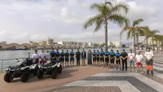 Gandia refuerza su seguridad de cara a la época estival