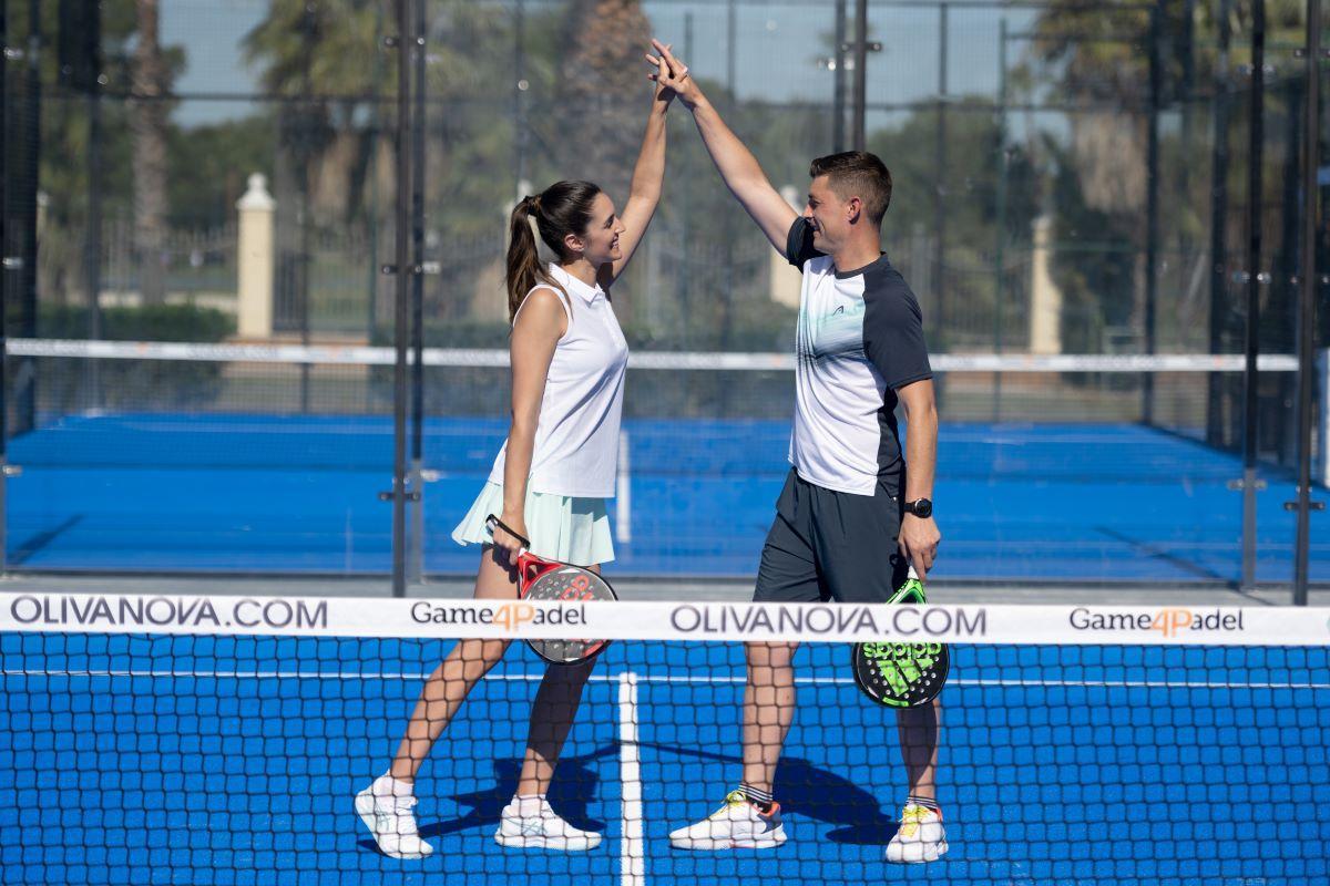 Podrás disfrutar de un partido de pádel en las instalaciones