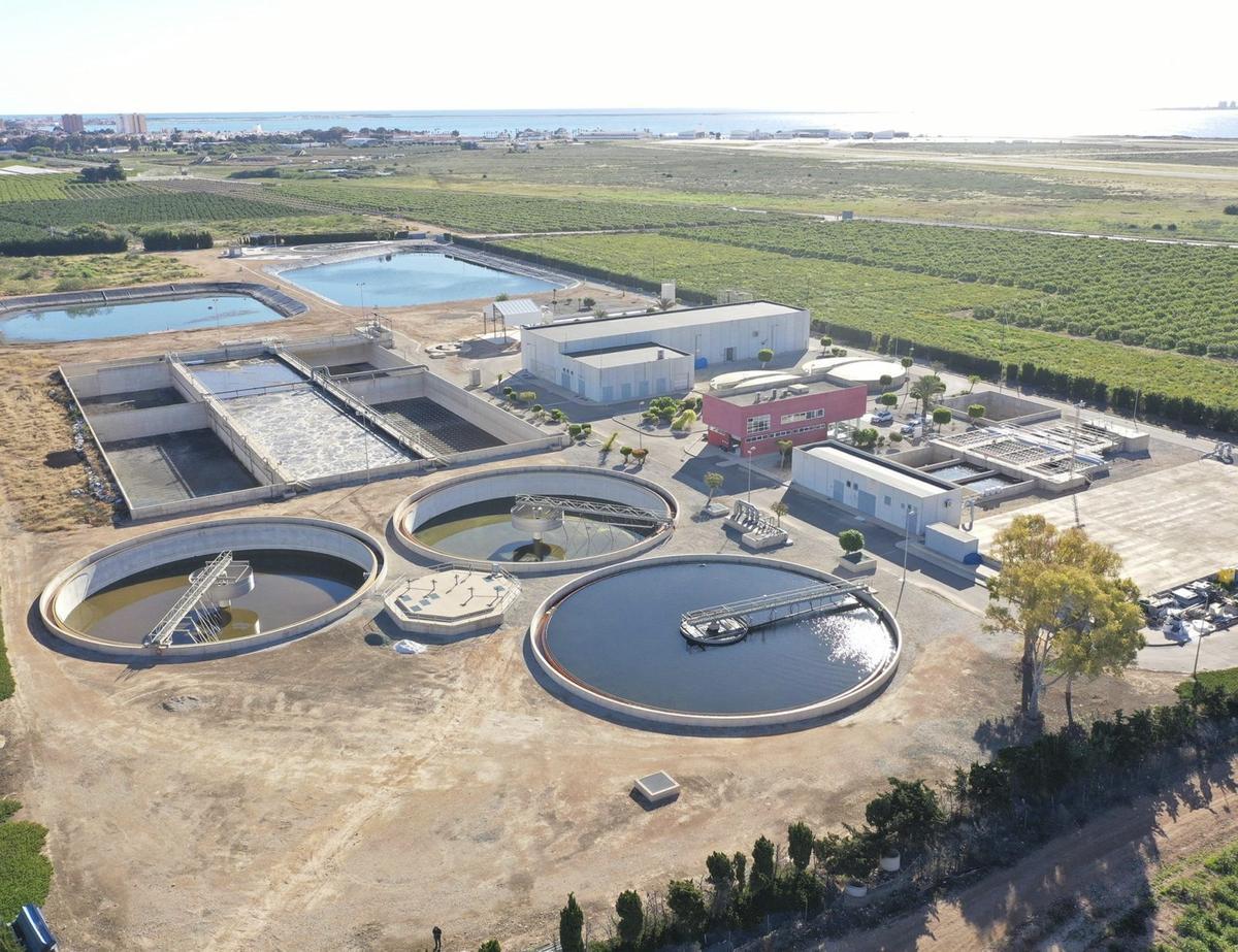 La depuradora de San Javier con su sistema cuaternario, es una de las más avanzadas del mundo.