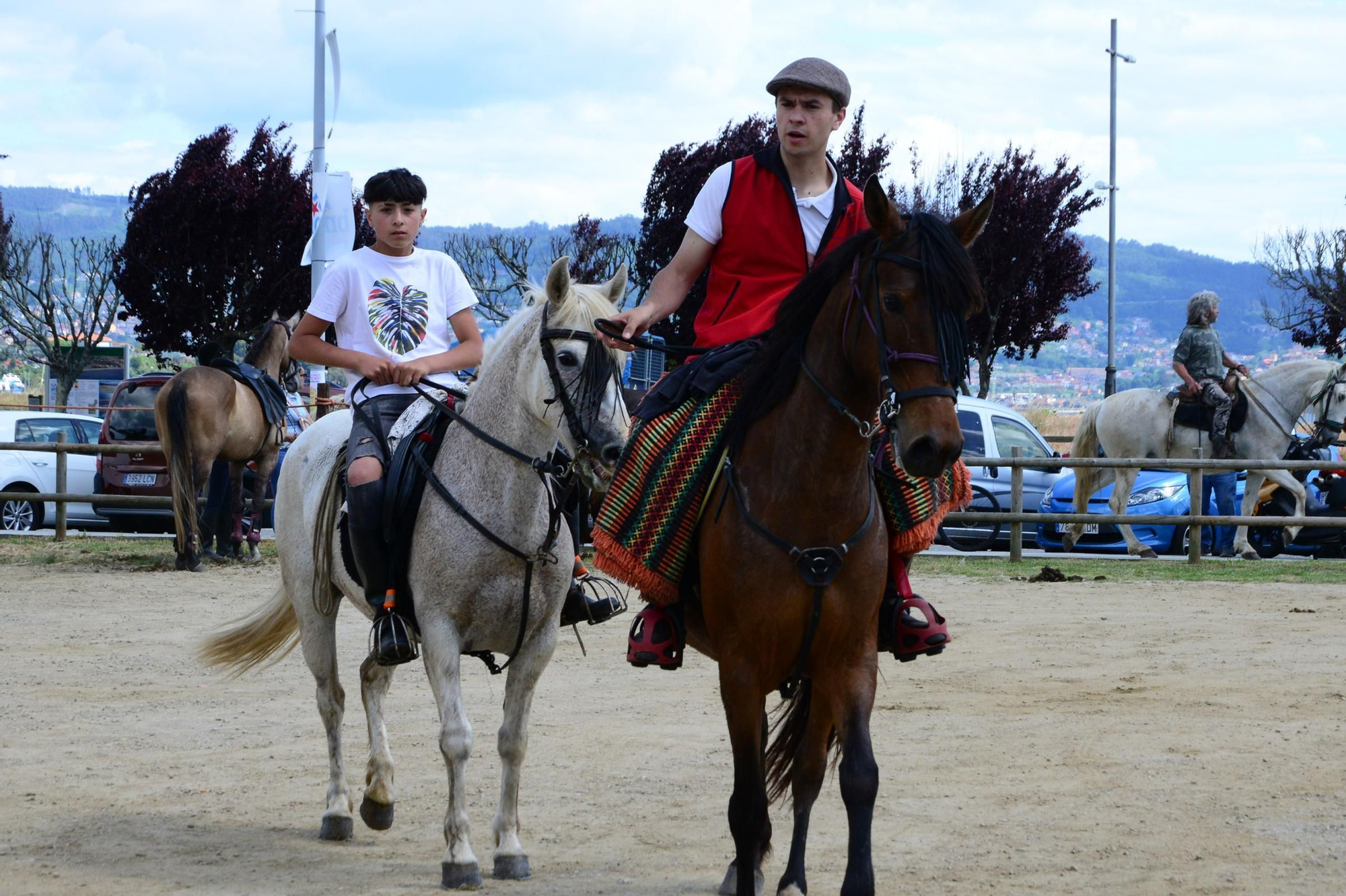 Más de 200 jinetes en la Xuntaza Cabalar de Moaña
