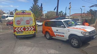 Una senderista de 75 años, herida al sufrir una caída en un camino de La Gomera