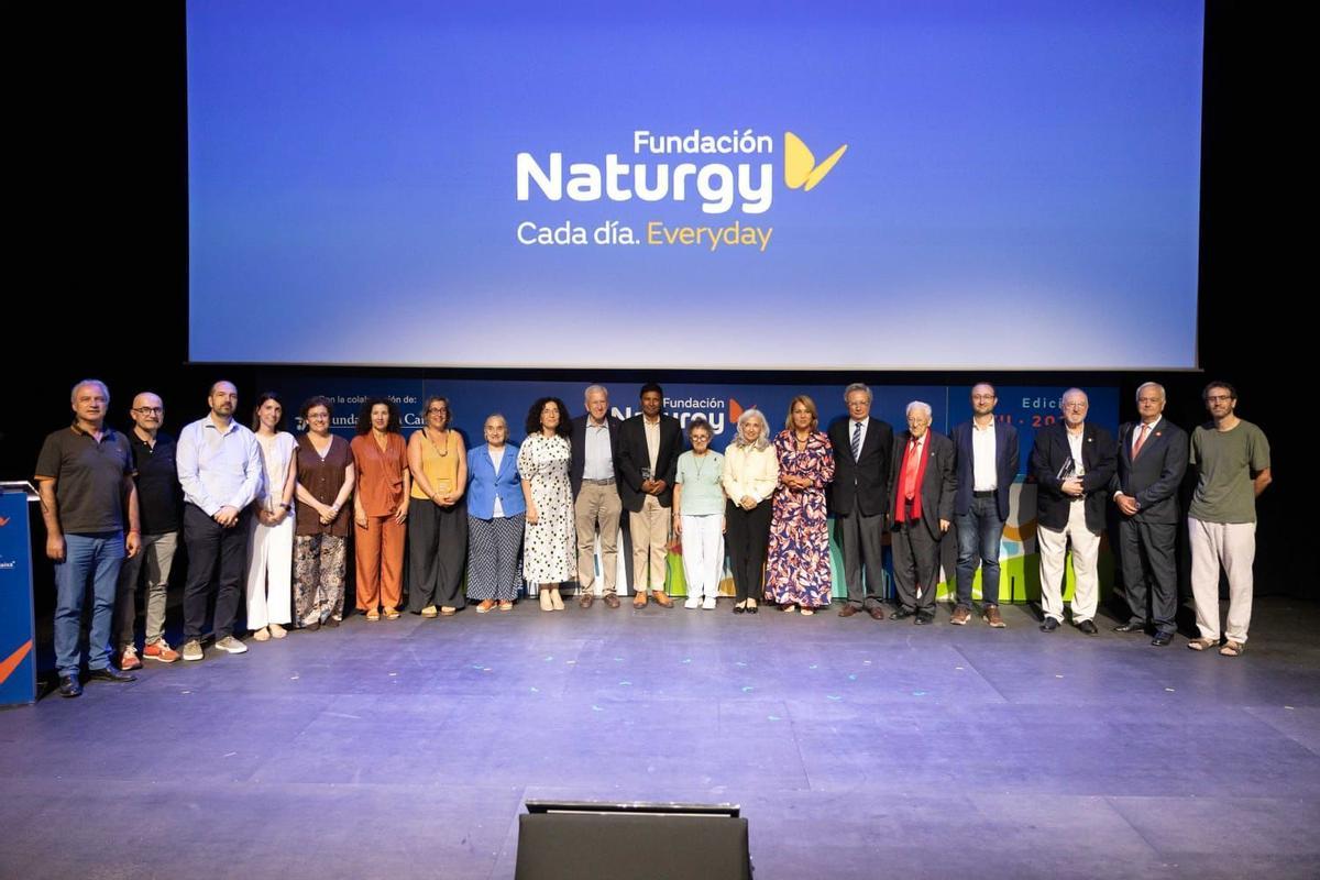 Los premiados por Fundación Naturgy