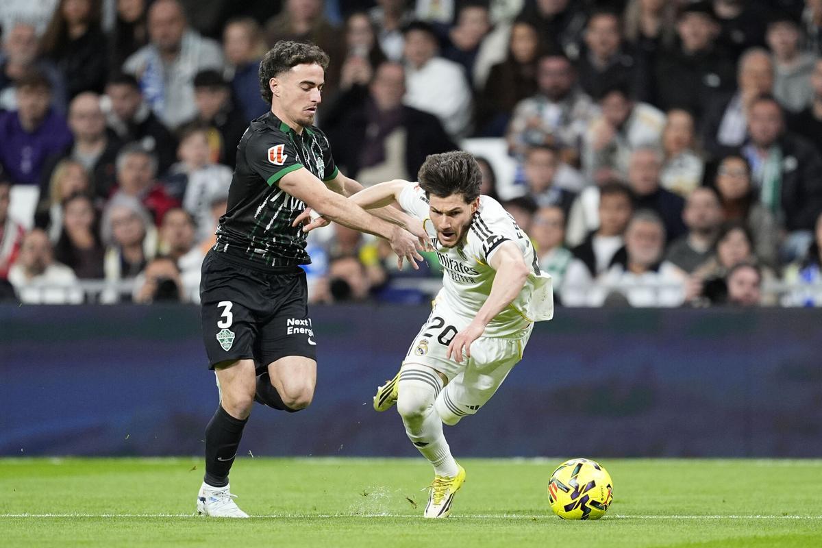 LaLiga: Real Madrid - Elche, en imágenes.