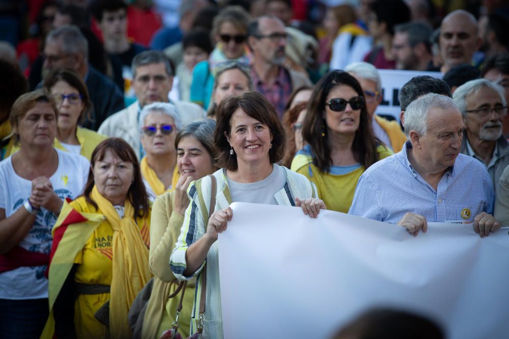 El independentismo se manifiesta en Barcelona