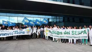 Las engañosas cifras de la huelga de médicos en Asturias, que tuvo apoyo discreto pero con impacto