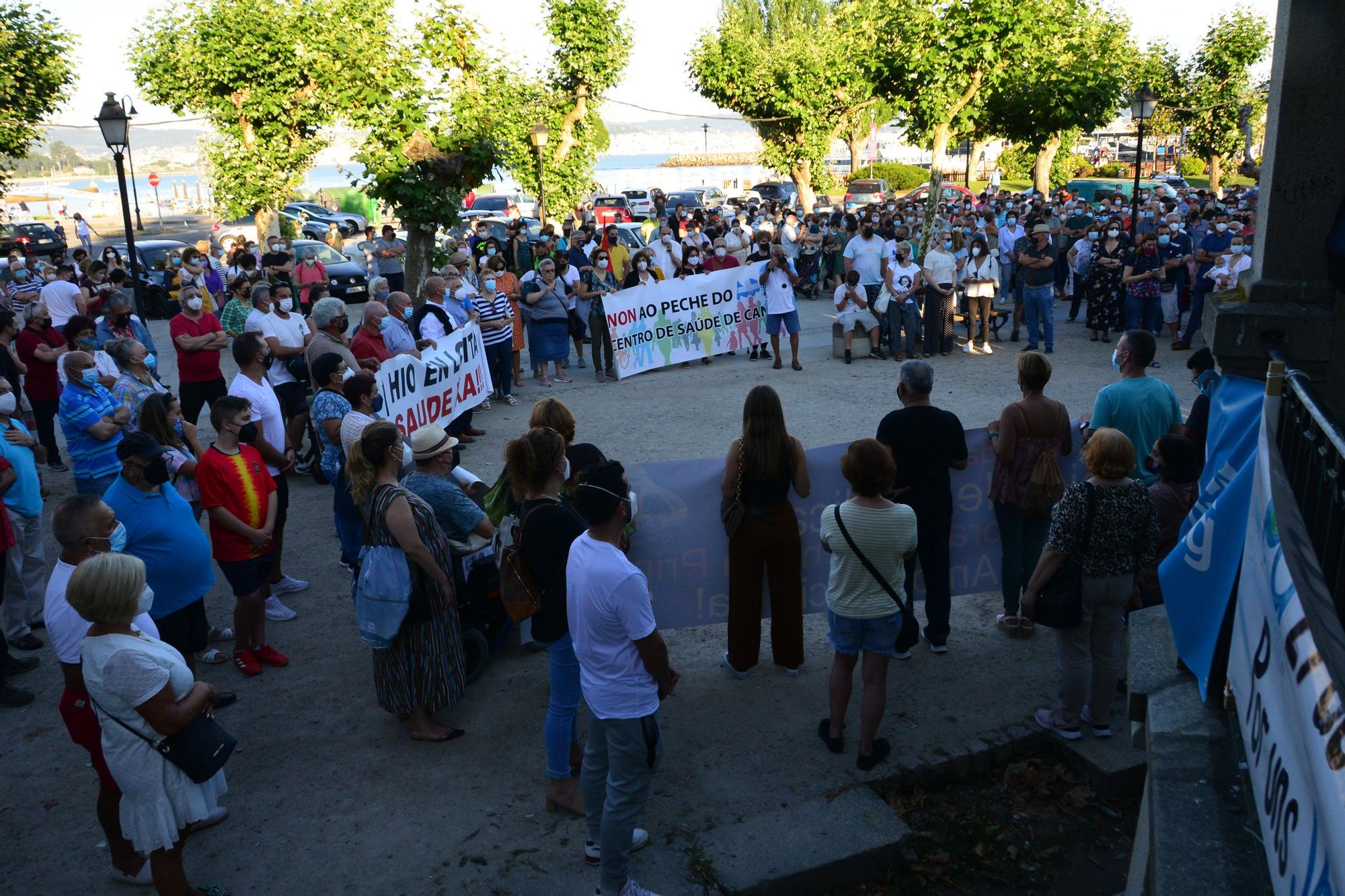 Marcha por la sanidad pública en Cangas