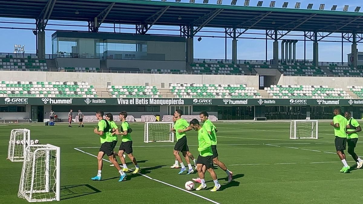 Marc Bartra regresa a los entrenamientos del Real Betis antes de medirse al Espanyol en el Villamarín