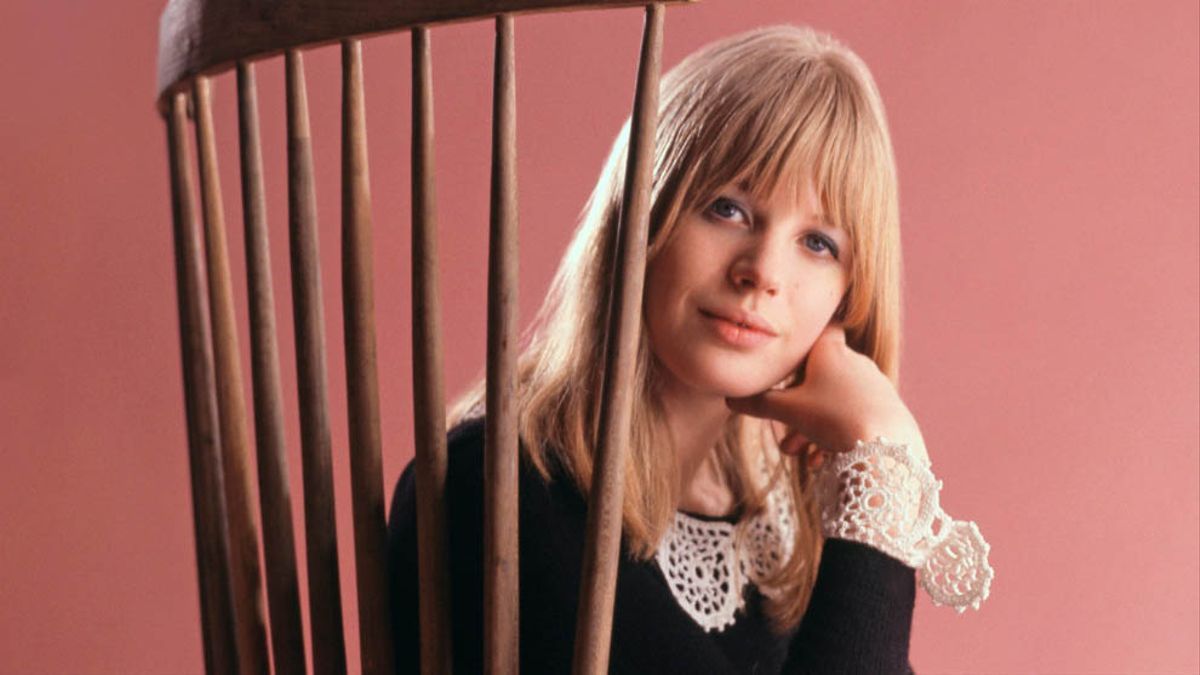 Marianne Faithfull, en una imagen promocional de 1965.