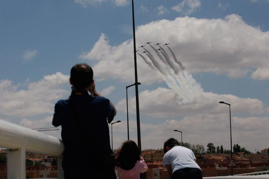 Ensayos de la Patrulla Águila en Zamora