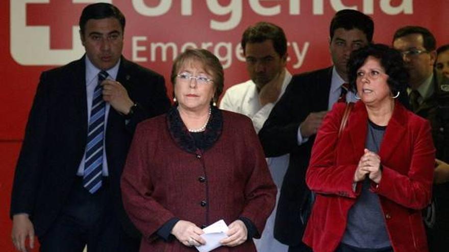 La madre de Bachelet sale ilesa del atentado de Santiago de Chile