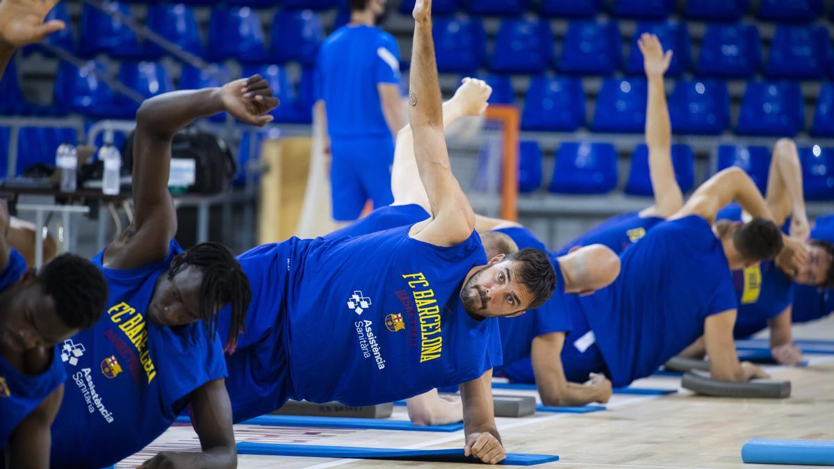 El Barça vuelve a los entrenamientos