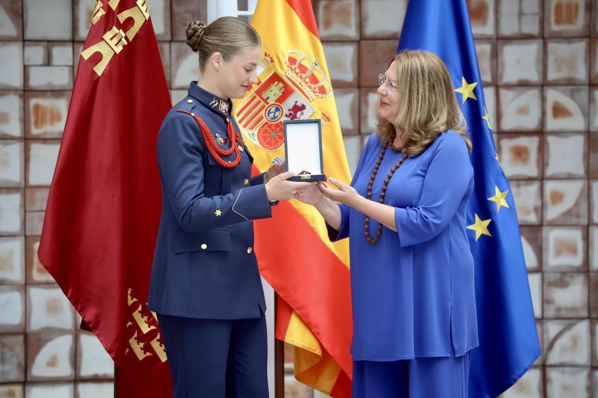 La visita de la princesa Leonor a la Asamblea Regional de Murcia, en imágenes La visita de la princesa Leonor a la Asamblea Regional de Murcia, en imágenes