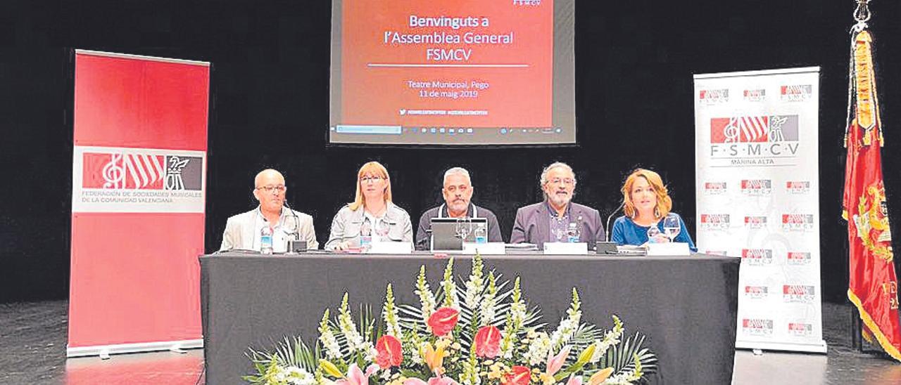 La federación reúne a 557 sociedades musicales en su primera asamblea ‘online’