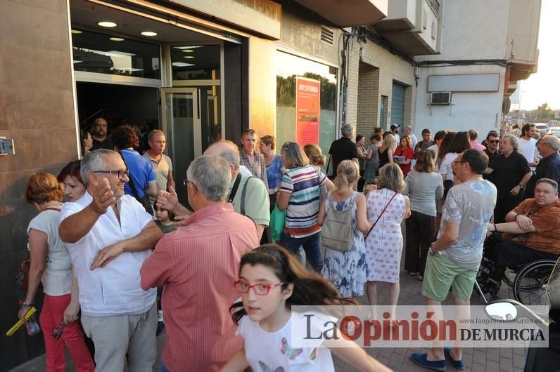 Inauguración de la exposición 'Arte soterrado'