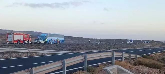 Dos personas mueren en un accidente de tráfico en el sur de Lanzarote