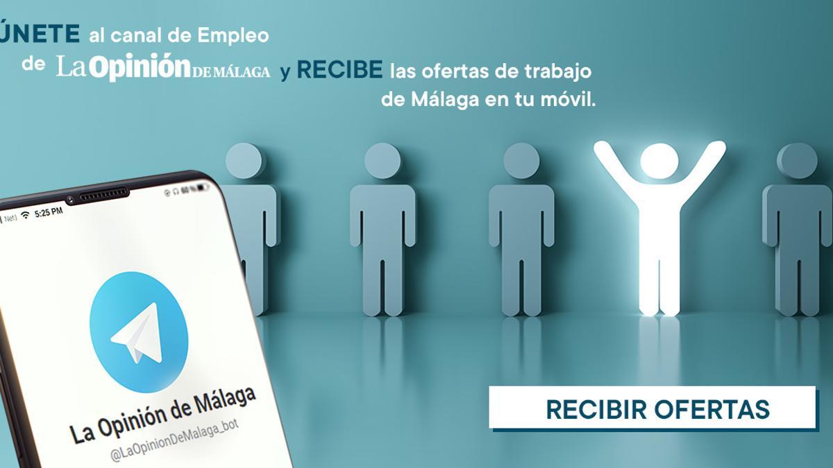 Apúntate al nuevo servicio de La Opinión de Málaga para acceder a ofertas de empleo.