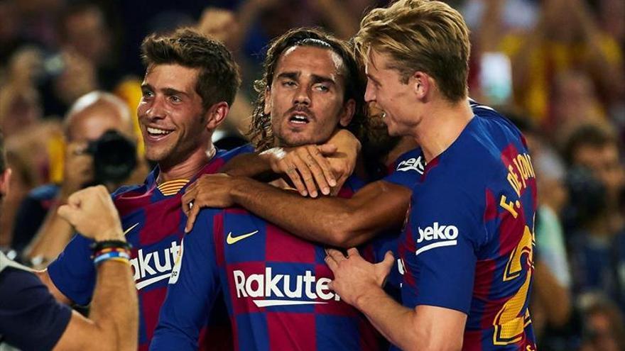 El Barcelona reacciona a ritmo de Griezmann