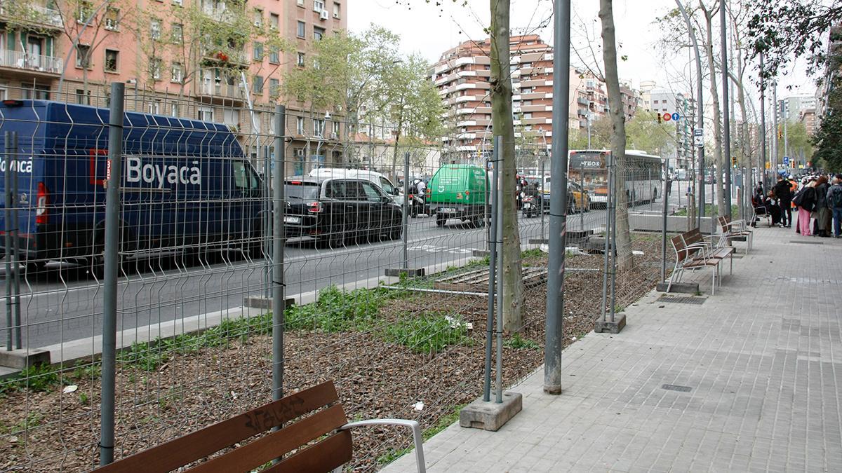 La Meridiana de Barcelona estrena tramo de obras desde Felip II hasta Fabra i Puig