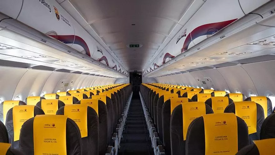 Así es el avión que llevará al Barça a la final de la Champions femenina en Oslo
