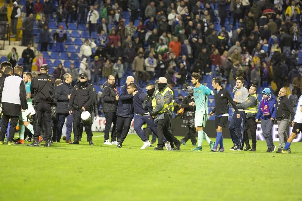 El Hércules llega vivo al Camp Nou